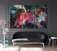 Abstract Colorful Space Wall Art Decor Canvas Printing