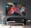 Image of Abstract Colorful Space Wall Art Decor Canvas Printing