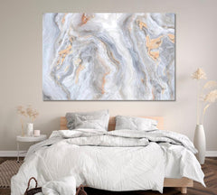 Abstract Grey Marble Wall Art Canvas Printing Decor-1Panel