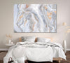 Image of Abstract Grey Marble Wall Art Canvas Printing Decor-1Panel