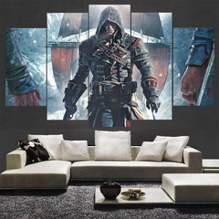 Assassins Creed Inspired Wall Art Decor Canvas Printing