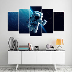 Astronaut Space Galaxy Wall Art Decor Canvas Printing
