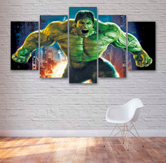 Avengers Hulk Marvel Movie Wall Art Decor Canvas Printing