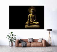 Buddha Meditation Wall Art Canvas Printing Decor-1Panel