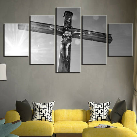 Cross Jesus Christ Wall Art Decor Canvas Printing
