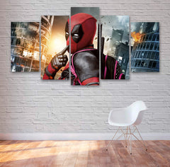 Deadpool Marvel Movie Wall Art Decor Canvas Printing