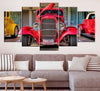 Image of Ford Retro Garage Automotive Wall Art Decor Canvas Printing
