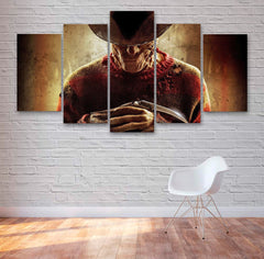 Freddy Krueger A Nightmare On Elm Street Movie Wall Art Decor Canvas Printing