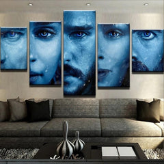 Game of Thrones Got Characters Close Up Wall Art Decor Canvas Printing