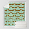Image of Dachshund Lover Sherpa Fleece Blanket Cartoon Plush Throw for Kid Adult Thin Quilt