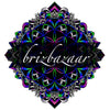 Image of Mandala by Brizbazaar Mysterious Universe Gemstone Waterproof Rectangular Dinner Tablecloth