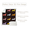 Image of Dachshund Lover Sherpa Fleece Blanket Cartoon Plush Throw for Kid Adult Thin Quilt