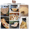 Image of Burrito Tortilla Pizza Blanket Soft Round Blanket for Bed Warm Fleece Sofa
