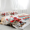 Image of Merry Christmas Santa Claus Bedding Cover Set