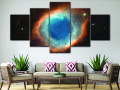 Helix Nebula Astronomy Space Wall Art Decor Canvas Printing