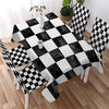Image of Chess Board Games Waterproof Rectangular Dinner Tablecloth