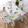 Image of Cute Cat Animal Lover Waterproof Rectangular Dinner Tablecloth