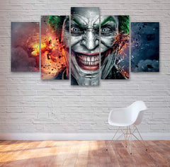 Joker DC Comics Movie Wall Art Decor Canvas Printing