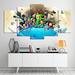 Legend of Zelda Wind Waker Wall Art Decor Canvas Printing