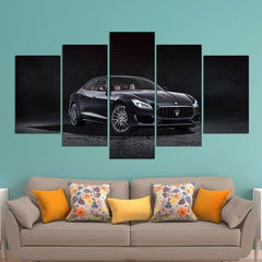 Maserati Quattroporte GTS Wall Art Decor Canvas Printing