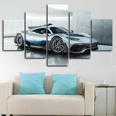 Mercedes AMG Project ONE Wall Art Decor Canvas Printing