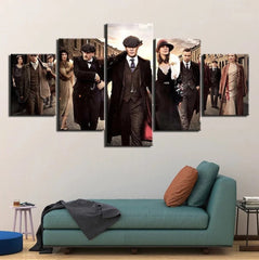 Peaky Blinders TV Show Characters Wall Art Decor Canvas Printing