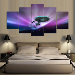 Star Trek TOS Enterprise Wall Art Decor Canvas Printing
