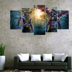 World Of Warcraft Game Wall Decor Art - CozyArtDecor