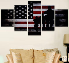 American Soldier Wall Art Decor - CozyArtDecor