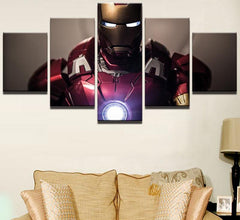 Superhero Iron Man Wall Art Canvas Print Decor - CozyArtDecor