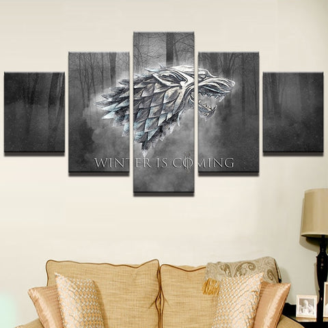 Game Of Thrones Winter is Coming Wall Art Decor - CozyArtDecor