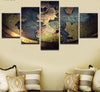 Image of Game Of Thrones Vintage Map Wall Art Decor - CozyArtDecor