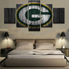Image of Green Bay Packers Sports Team Wall Art Decor - CozyArtDecor