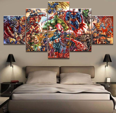 Marvel and DC Super Hero Wall Art Decor - CozyArtDecor