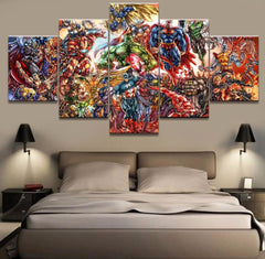 Marvel and DC Super Hero Wall Art Decor