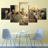 Image of Jesus Last Supper Religion Abstract Wall Art decor - CozyArtDecor