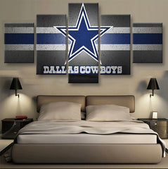Dallas Cowboys Sports Wall Art Decor Canvas Print - CozyArtDecor