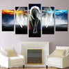 Image of Angel With Wings Devil Girl Wall Decor Art - CozyArtDecor
