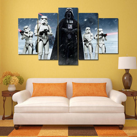 Star Wars Darth Vader Wall Art Canvas Print Decor - CozyArtDecor