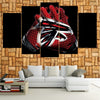 Image of Atlanta Falcons Gloves Wall Art Decor - CozyArtDecor