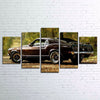 Image of 1970 Ford Mustang Car Wall Art Decor Canvas Printing