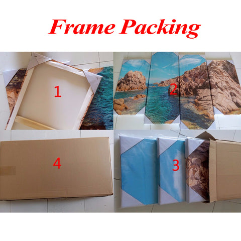 Downhill Mountain Wall Art Decor Canvas Printing