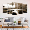 Image of Airplane Flight Wall Art Decor Canvas Printing