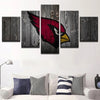 Image of Arizona Cardinals Barnwood Wall Art Decor Canvas Printing