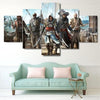 Image of Assassin Creed Group Inspired Wall Art Decor Canvas Printing