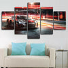 Image of Audi R8 LMS Racing Sports Car Wall Art Decor Canvas Printing