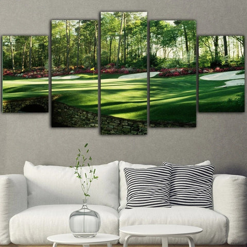 Augusta Masters Golf Green Course Wall Art Decor Canvas Printing