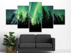 Aurora Borealis Northern Lights Wall Art Decor Canvas Printing