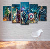 Image of Avengers Iron Man Hulk Marvel Wall Art Decor Canvas Printing