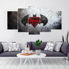 Image of Batman v Superman Superhero Wall Art Decor Canvas Printing